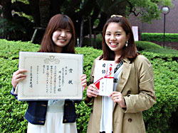 「学生による滋賀県の女子旅プランコンテスト」 優秀賞を受賞しました！
